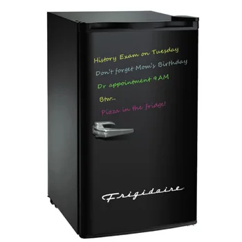 Компактный холодильник Frigidaire 3,2 кубических фута в стиле Ретро для сухой стирки, (EFR331-ЧЕРНЫЙ), черный