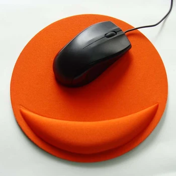 RYRA Нескользящий коврик для мыши Эргономичный коврик для мыши на запястье Подходит для ноутбука, игр для работы в домашнем офисе, чтобы облегчить боль