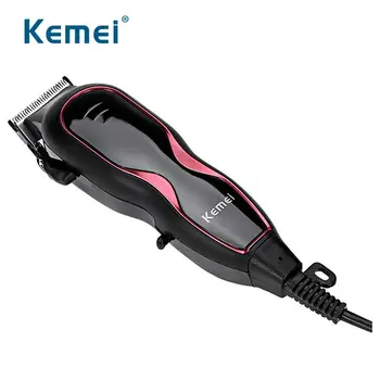 Kemei Сильная мощность С 4 Предельными расческами, Универсальная электрическая машинка для стрижки волос, инструменты для стрижки волос Для парикмахерских 45D