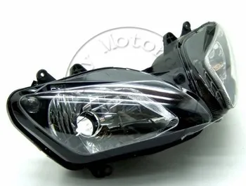 Передняя фара мотоцикла для YAMAHA YZFR1 2002 2003 YZF 1000 R1, головной фонарь, лампа в сборе, Освещение Фар, Запчасти для Мото